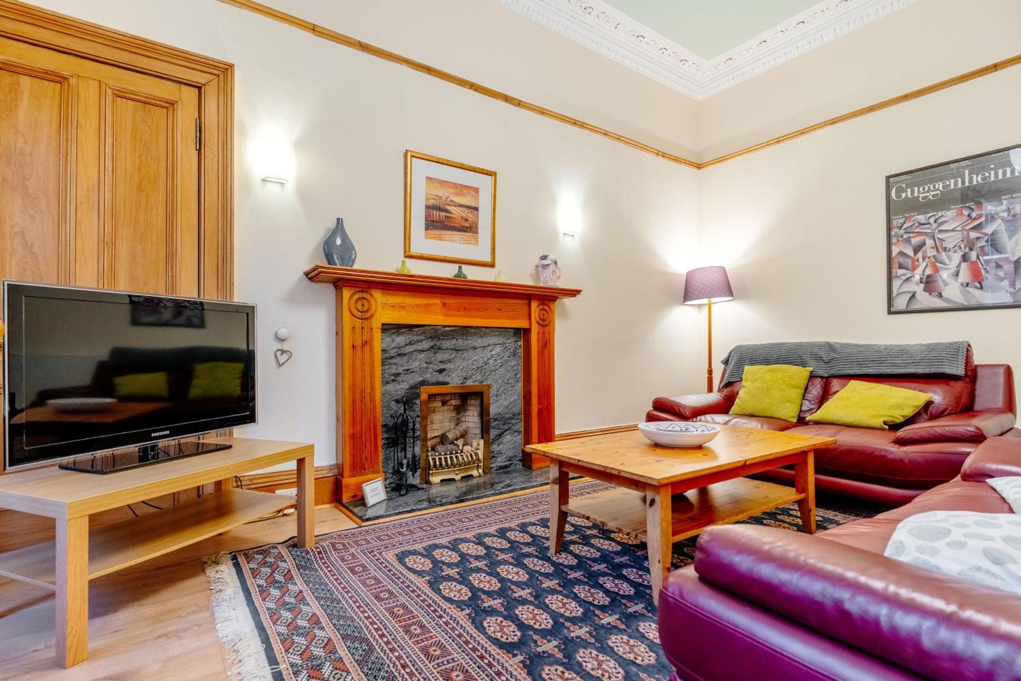 Beautiful Spacious Ground Floor Newington Flat Edynburg Zewnętrze zdjęcie